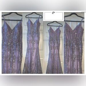 Don’t Procrastinate-Stunning Long Lavender Gown-Special Event/Homecoming/Prom
